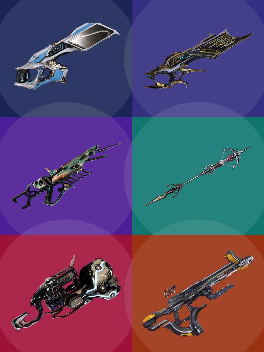 Warframe Weapons